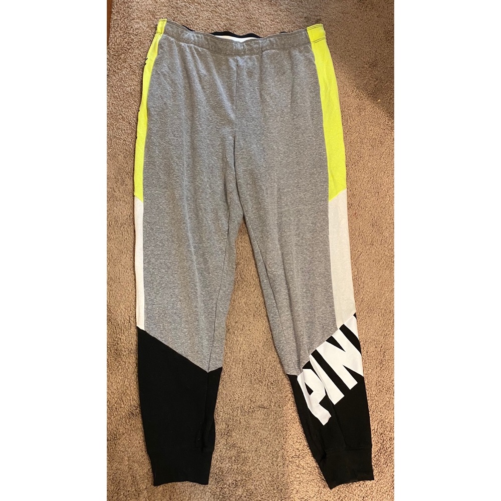 Multicolored Victoria’s Secret PINK sweatpants
